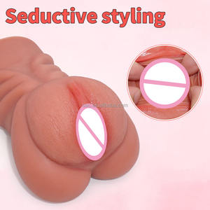 SacKnove 3D Erwachsene Wieder verwendbare männliche manuelle flüssige Silikon kautschuk <span class=keywords><strong>Vagina</strong></span> tragbare Deep Throat Pocket Masturbation Sexspielzeug für Männer - Product Image 3