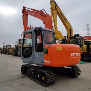 Mini-excavatrice Hitachi Ex60-1 Ex60-2 Ex60-5 de 6 tonnes, excavatrice d'occasion Hitachi EX60-5 à vendre - Product Image 4