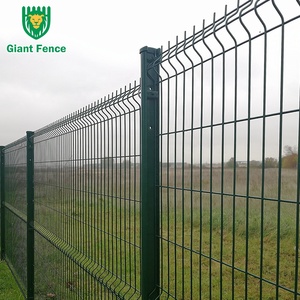 Panneaux de clôture en fil métallique <span class=keywords><strong>soudé</strong></span> 3D écologiques faciles à assembler pour une utilisation en extérieur dans les jardins, <span class=keywords><strong>hauteur</strong></span> de 2 m, design moderne - Product Image 2