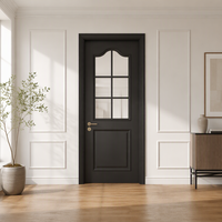 Portes intérieures modernes sur mesure, contemporaines, pour chambre à coucher, en MDF, pour maison, villa, appartement, hôtel, bien étanches