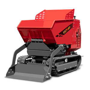 VICTORY VTA1000 1000KG Mini <strong>Crawler</strong> Loader <strong>Track</strong> Dumper <strong>Crawler</strong> Carrier with EPA4 Euro5 Engine for Building Sites - Product Image 1