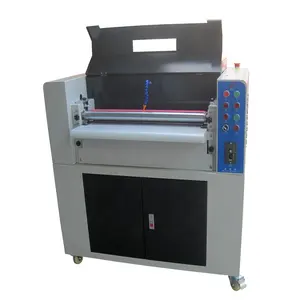 slick drying coating machine with roller pressing photo surface coater uv lqiuid