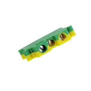 Uslgkg6n — <span class=keywords><strong>bornier</strong></span> à socle din rail jaune et vert, 10 mm² - Product Image 3
