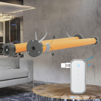 Moteur intelligent pour stores électriques, conception minimaliste, connexion de contrôle, troisième limite, pour balcon, rideau français, protection UV
