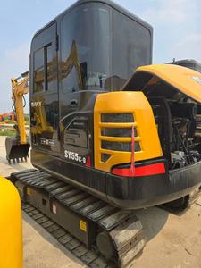 Krachtige Kracht Gebruikt <span class=keywords><strong>Sany</strong></span> <span class=keywords><strong>Sy55c</strong></span> 5 Ton Kleine Hydraulische Graafmachine Geweldige Prestaties <span class=keywords><strong>Sany</strong></span> <span class=keywords><strong>SY55C</strong></span>-<span class=keywords><strong>9</strong></span> Tweedehands <span class=keywords><strong>Mini</strong></span> Crawler Digger - Product Image 3