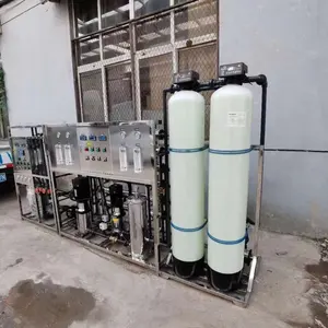 1500 Liters/Hour Pure Water Purification Máquina de purificação de água Industrial Planta de Osmose InversaRO Water Fi