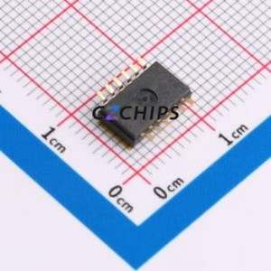 1.27-6P TPPT DIP Switch SMD Switch Flat Toggle, Groove Type Single Pole Single Throw 6 Gull Wing Type - Product Image 2