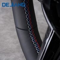 Volant de voiture en cuir pleine fleur noir en gros pour BMW G20 G21 G28 G22 G23 G26 G30 G38 G11 G12 G01G08 M-Sport Haute Qualité