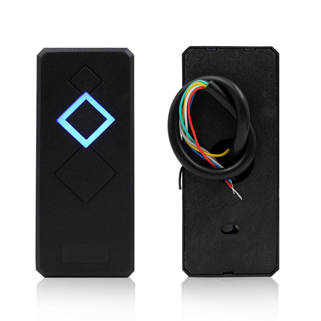 Proximity IC Wiegand NFC Reader Plastic Outdoor 13.56MHz ISO 14443A Support MF1K RFID Contactless Smart Access Control