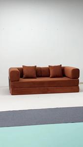 <span class=keywords><strong>Canapé</strong></span> compressé léger et peu encombrant pour salon, avec revêtement en <span class=keywords><strong>tissu</strong></span> amovible en mousse haute résilience, directement de l'usine - Product Image 3