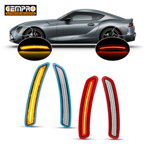 थोक 4 पीसी फ्रंट रियर साइड मार्कर बम्पर सिग्नल लाइट टोयोटा सुप्रा 2020-2021 एक्सेसरीज़ के लिए - Product Image 1