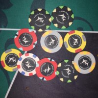 Tina Classic 9.5g 11g Jetons de poker en céramique Stock Marchandises claires sur mesure Votre logo