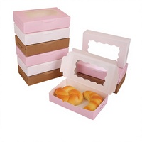 Boîte à gâteau carrée en carton blanc, boîte à pâtisserie occidentale, petit emballage pour dessert, tarte aux œufs, emballage de boulangerie, papier kraft sur mesure