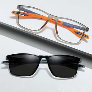 Gafas de Sol Deportivas de Silicona con Espejo Vintage al por Mayor, Ultraligeras, para Hombre y Mujer, con Bloqueo de Luz Azul, Fotocromáticas, para Miopía - Product Image 1