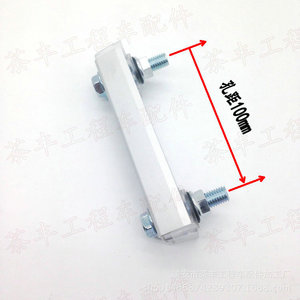 Jauge de niveau d'huile hydraulique pour excavatrice Sany Liugong Xcmg, 150 mm, 100 mm, 80 mm, espacement des trous, jauge en aluminium pour système hydraulique - Product Image 4