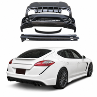Pare-chocs avant et arrière de haute qualité, jupes latérales, kit carrosserie avec aileron arrière adapté à la Porsche Panamera 970 2010-2013