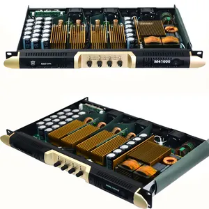 Suono Stereo PFC amplificatore di potenza professionale digitale classe D 1u800w3200w 4 canali Stage Performance KTV Line Array Sound R4800