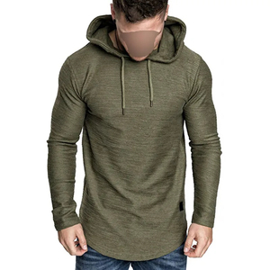Hot Sale Multi Colors Men Basketball Sport <b>Long</b> <b>Sleeve</b> <b>Hooded</b> Gym Fitness Training <b>Hooded</b> <b>T</b> <b>Shirt</b> - Product Image 1