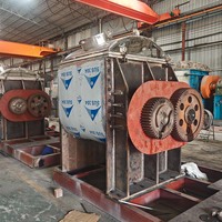 Machine à pétrir le mastic silicone, mélangeur à rotor Sigma avec lames en Z, ligne de production de caoutchouc pour moulage par injection de liquides