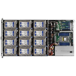 Para <span class=keywords><strong>ASRock</strong></span> Rack Server <span class=keywords><strong>Barebone</strong></span> 1U12XL-C622 RPSU 1U12XL-EPYC2T 1U12XL-EPYC2T2E 1U Chasis compatible 3,5 o 2,5 - Product Image 4