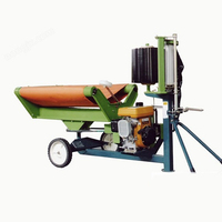 Selbstbetriebene Automatische Mini-Rundballenwickelmaschine mit Getriebe für 46-50cm Ballen 60-70 Ballen/Stunde Einstellbare Folienlagen für Landwirtschaftliche Nutzung