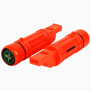 Los Mejores Silbatos de Plástico para Árbitros <span class=keywords><strong>2022</strong></span>, Silbato de Supervivencia 5 en 1 con Brújula - Product Image 4