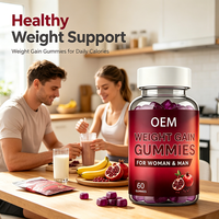 Gummies de Vitamines Naturelles pour la Prise de Poids (Adultes - Femmes & Hommes) - Produit de Santé Fourni par l'Usine