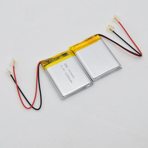 High quality lithium-ion rechargeable battery 703443 3,7 V 1200 mAh, lithium-ion charging status lithium polymer batteries with manufacturer price - Product Image 5