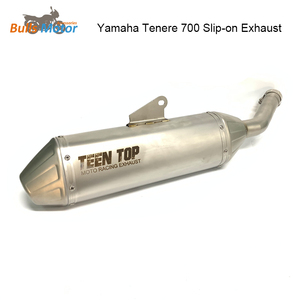 Sistema de Escape Teentop para Tenere 700 <span class=keywords><strong>T7</strong></span>, Silenciador de Escape Slip-On GP para Motocicleta, 2020 2021 <span class=keywords><strong>2022</strong></span> 2023 2024 - Product Image 2