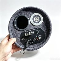 Subwoofer amplifié Pioneer TS-W635 de 6 pouces avec Mega Bass et amplificateur audio pour voiture