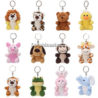 Vente en gros de mini-ours en peluche personnalisés avec logo de marque, t-shirts promotionnels, animaux en peluche doux, porte-clés en peluche