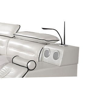 Modernes Multifunktionsbett für das Schlafzimmer mit Massagefunktion und Stauraum im Doppelbett-Design - Product Image 5