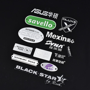 Guanghong - Placas de Identificación Metálicas Personalizadas, Acero Inoxidable, Marcado Láser UV, Impresión de Logotipos, Etiquetas para Cajas de Embalaje - Product Image 1