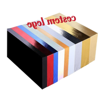 Carte de visite personnalisable de haute qualité en carton duplex avec impression offset sur papier fantaisie, logo personnalisé et marquage à chaud
