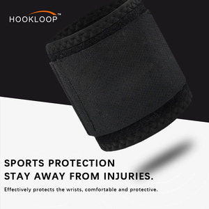 Bande de maintien sportive en nylon personnalisée de haute qualité, respirante, pour la musculation et la protection des poignets en salle de sport - Product Image 2