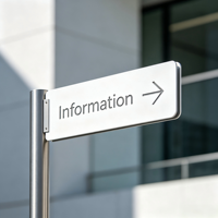 Panneau publicitaire extérieur personnalisé grand format pour signalisation directionnelle, panneau publicitaire pour allées piétonnes, panneau de signalisation routière, panneau décoratif pour centre commercial