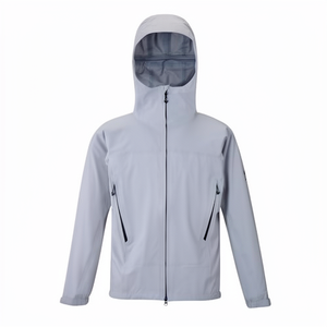 Wholesale <b>Waterproof</b> Outdoor Hiking <b>Jacket</b> Lightweight Autumn Windproof Zipper Casual Trekking Rain <b>Jacket</b> - Product Image 1