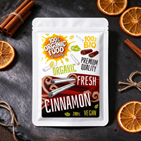 Sachet plat d'emballage pour assaisonnements alimentaires, scellé sur trois côtés, imprimé sur mesure, pour poivre, sel, condiments, fournisseur en gros
