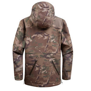 سترة تكتيكية M65 مموهة مخصصة سعة 3 لتر، مقاومة للرياح وقابلة للتنفس ومضادة للماء، زي للصيد - Product Image 2