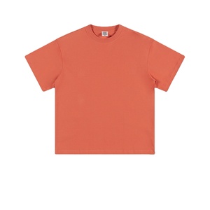 Camiseta de Verano 305G para Hombre, 100% Algodón, Talla Grande, Tejido Resistente, Color Sólido, Manga Corta - Product Image 2