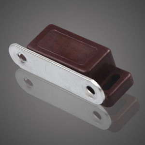 <b>Small</b> Cabinet Magnetic Clasp 4.6cm X 1.5cm Plastic Abs With Metal Plate For <b>Wardrobe</b> Door Furniture - Product Image 3