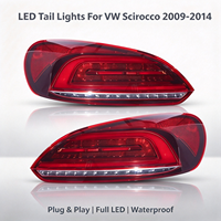 Feux arrière à LED pour VW Scirocco MK3 2015 2016 2017 Facelift, clignotants séquentiels dynamiques, installation Plug and Play