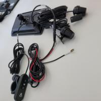 Maustor Écran IPS HD 7 pouces étanche IP67, Android Auto sans fil portable pour moto, Carplay avec TPMS, caméras 1080P et GPS