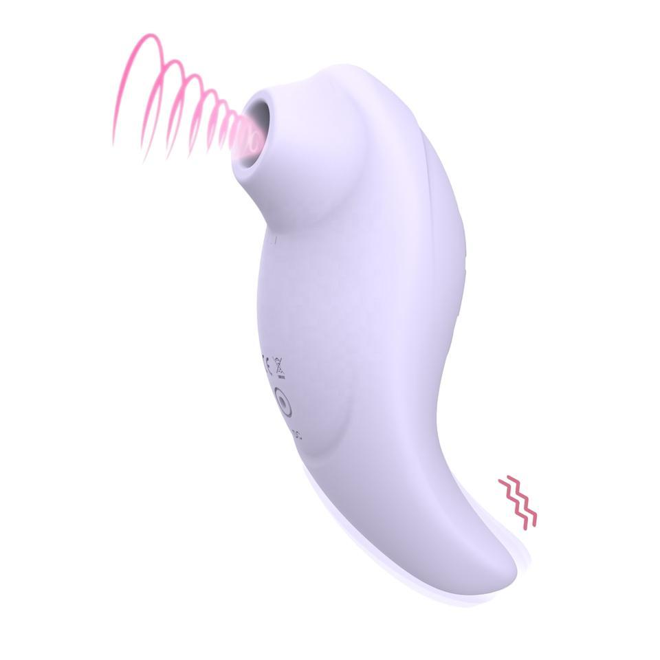 Vibromasseur Ventouse Pour Clitoris Et Stimulation – Silicone Beige – Multivitesses Silencieux