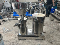 FKJX Mesin Penggiling Koloid Multifungsi Stainless Steel untuk Kacang Tanah, Wijen, Kedelai, Saus, Kecap, Selai, Penggunaan Komersial