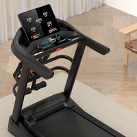 Caminadora Eléctrica con Motor de 3.0HP, Pantalla LED, Inclinación Automática, Plegable, para Uso en Casa y Gimnasio Interior, Ejercicio Cardiovascular