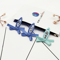 Pince à cheveux personnalisable pour enfants Song May – Design élégant papillon, nœud canard, ruban multicolore, idéal pour les fêtes sur mesure