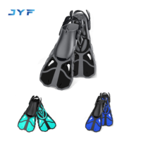 JYF Meilleure Vente Palmes de Plongée Courtes au Design Scientifique