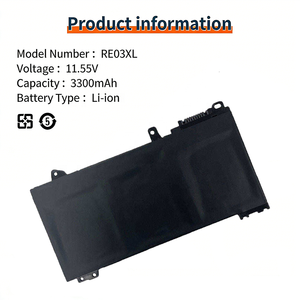 แบตเตอรี่แล็ปท็อป RE03XL HSTNN-OB1C สำหรับ HP ProBook 430 440 445 445R 450 455R <span class=keywords><strong>G6</strong></span> G7 Zhan 66 Pro 13 14 15 G2แบตเตอรี่โน้ตบุ๊ก G3 - Product Image 2