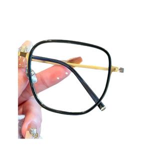 Monture de lunettes géométriques unisexes en titane pur léger, modèle Mirror One Polygonal 088, monture complète - Product Image 5